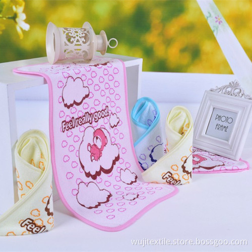 Microfiber Face Towel Hand Towel for Children (WJ-CH1586)